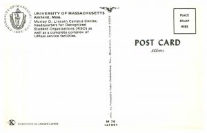 Postcard SCHOOL SCENE Amherst Massachusetts MA AS9207