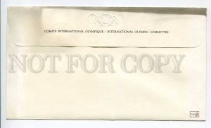 424671 GREECE 1980 year Moscow Olympiad Olympic Committee First Day COVER