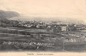 Tenerife Spain Birdseye View Of City Antique Postcard K30045 