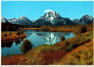 Wyoming Grand Teton National Park Mount Moran