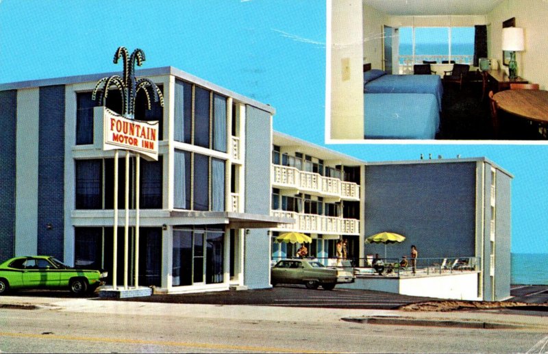 South Carolina Myrtle Beach The Fountain Motor Inn 1979