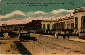 CPA DEAUVILLE Plage Fleurie Casino et Normandy et promenade (422271)