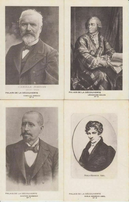 INVENTORS INVENTEURS FAMOUS PEOPLE PERSONNES CÉLÉBRÉS 46 CPA (pre-1940)(L2918)