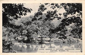 Picnic Grounds & Cottages Conewango Creek Oakview - Warren, Pennsylvania PA  