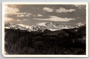 RPPC Timberline Mt Evans Colorado Cooper & Cooper Postcard H29