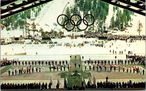 California Squaw Valley 1960 VIII Winter Olympics Closing Ceremony