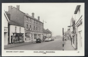 Berkshire Postcard - High Street, Bracknell c.1960 - Pamlin Prints - R216