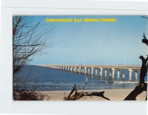 Postcard Chesapeake Bay Bridge-Tunnel, Virginia