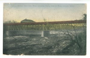 MA - Lowell. Merrimac River & Moody Bridge