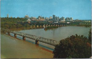USA Skyline Of Richmond Virginia Chrome Postcard 03.20