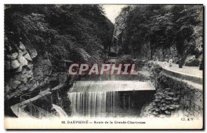 Old Postcard Dauphine Route of the Grande Chartreuse