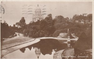 LANCASTER, WILLIAMSON PARK, Lancashire - Vintage POSTCARD