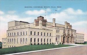 Texas Wichita Falls Municipal Auditorium 1943