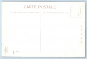 Osaka Japan Postcard Majestic Castle-Tower Looked Up in Sky c1920's