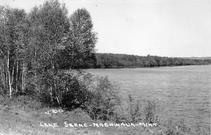 Lake Scene real photo - Nashwauk, Minnesota MN  