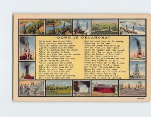 Postcard Down In Oklahoma