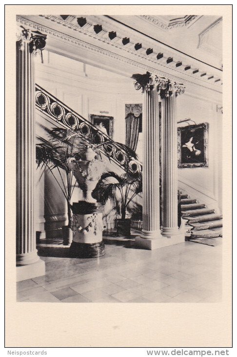 The Stairway in the Henry E. Huntington Library and Art Gallery, San Marino, ...