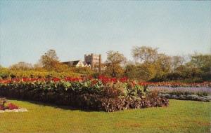 Illinois Chicago Garfield Park Flower Beds