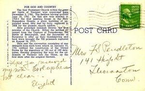 VT - Bennington.  Old First Congregational Church 