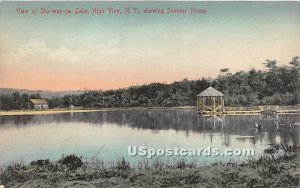 Shawanga Lake - High View, New York NY Postcard