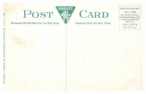 Postcard CHURCH SCENE Newport Rhode Island RI AP7274