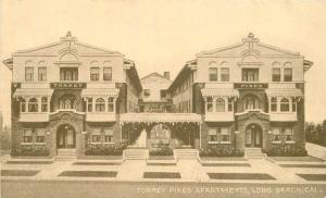 C-1910 Torrey Pines Apartments Long Beach California Roadside 8643