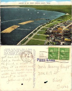 Airview of Bay Front,  Corpus Christi, Texas
