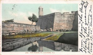 Fort Marion, St. Augustine, FL,  Postcard, Used in 1905, Detroit Photographic