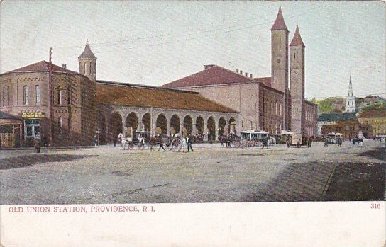 Old Union Railroad Station Providence Rhode Island