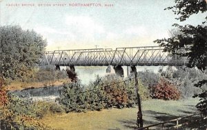 Hadley Bridge in Northampton, Massachusetts Bridge Street.