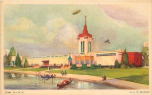 Postcard Illinois Chicago Hall of Religion #123 Donnelley 1933 23-893