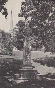 Connecticut New Canaan Wayside Cross War Memorial And Congregational Church  ...