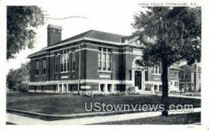 Public Library, Connersville - Indiana IN  