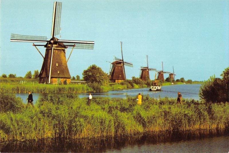 BT1219 windmolen windmill mill kinderdijk netherlands