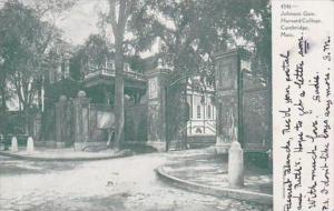 Massachusetts Cambridge Johnson Gate Harvard College 1905
