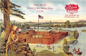 Erected by Gen Anthony Wayne 1794 - Fort Wayne, New York