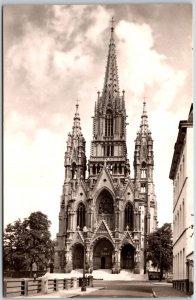 Brussells Kerk van Laeken Belgium Roman Catholic Church Real Photo RPPC Postcard