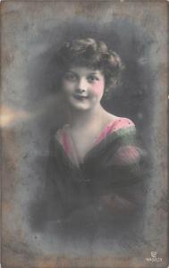 us79 young lady real photo social history portrait