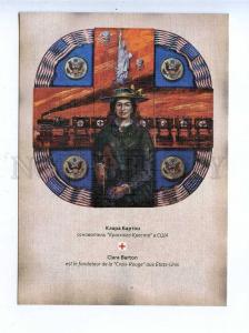 199728 USA RED CROSS founder Clara Barton old postcard