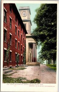 Chapel and Dormitory, Amherst College Amherst MA Vintage Postcard L12