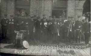 Band Tonogany Music, Musician, Composer 1908 light paint chips on corners, po...
