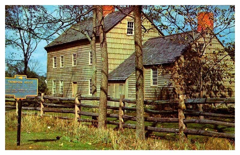 Postcard HOUSE SCENE Setauket New York NY AU6349