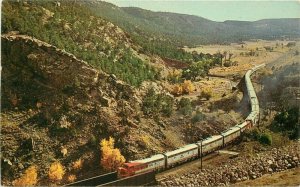 Santa Fe New Mexico Streamliner Apache Canyon Southwest Teich Postcard 21-6256