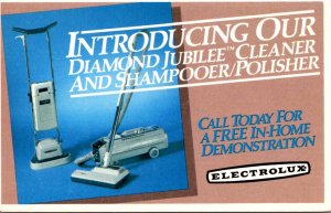 Advertising Electrolux Vacuum Cleaners Electrolux Corporation Forest Hills Ne...