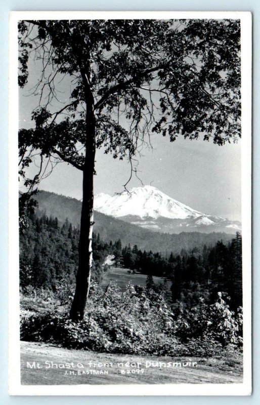 RPPC DUNSMUIR, CA California  MT SHASTA   c1950s Eastman  Postcard 