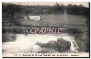 Postcard Old Surroundings of St Jean Pied de Port St. Michel La Cascade
