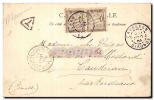 Old Postcard luz L & # 39Eglise side view