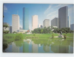 Postcard The reflections of Houston, Texas