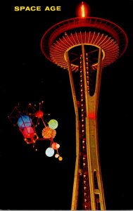 Seattle World's Fair Satellite and Space Needle