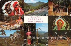 Cherokee, NC, USA Postcard Post Cards Cherokee, NC, USA 